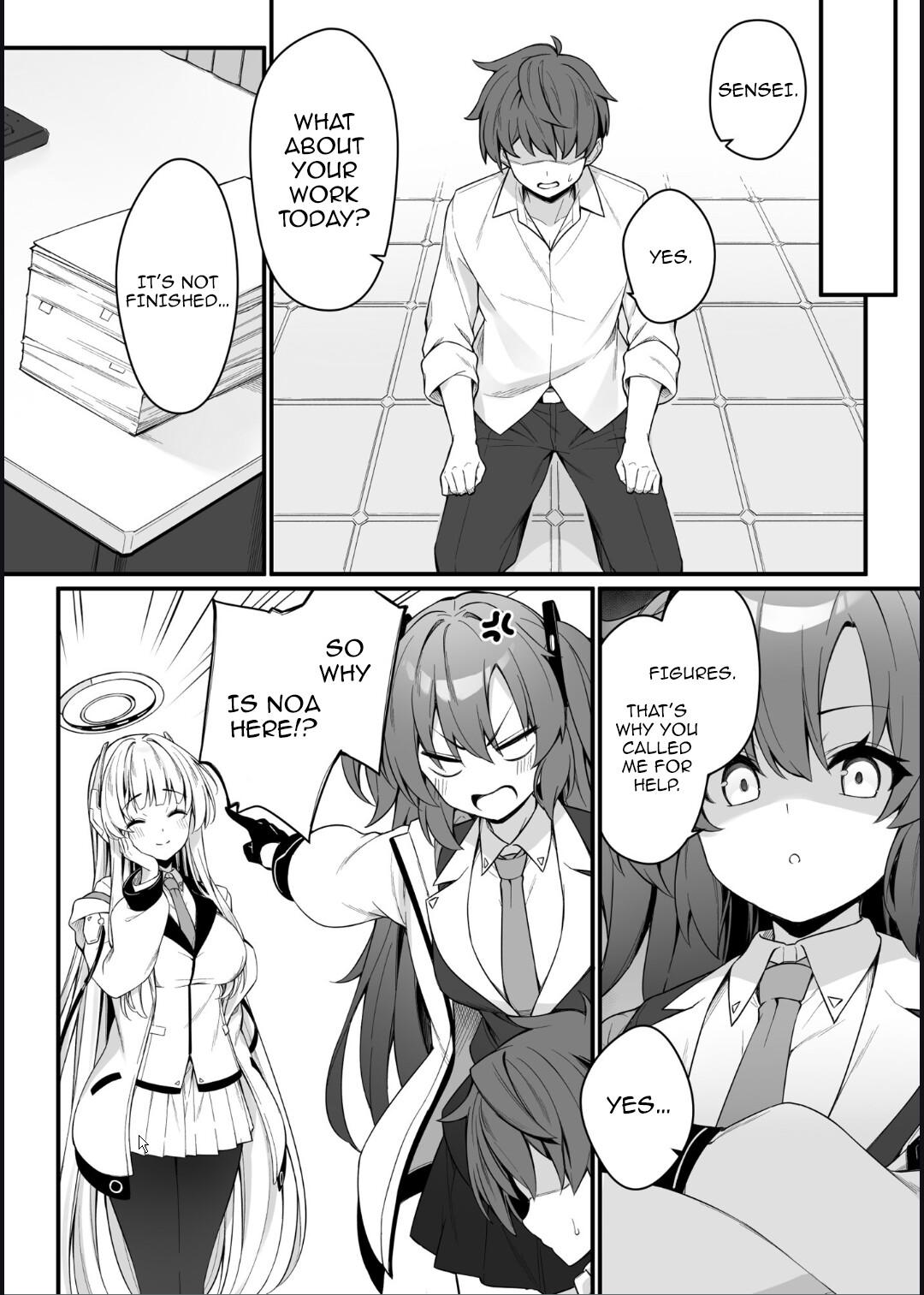 Hentai Manga Comic-Yuuka and Noa's Endless Summer-Read-8
